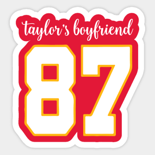 Football for the Swifties - Taylor's Boyfriend Sticker